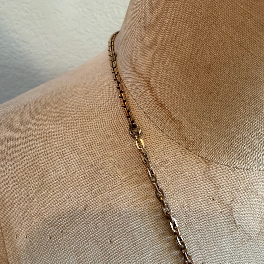 Vintage Victorian Gold-filled Watchfob Pendant Necklace - Picture 5 of 7